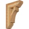 Ekena Millwork Westlake Slat Rough Sawn Bracket, Western Red Cedar, 6"W x 20"D x 28"H BKT06X20X28WTL06RWR - alternate 1